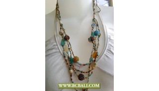 Coloring Beaded Fashion Necklaces with Stone